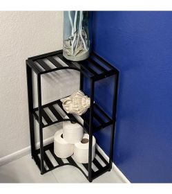 Small Space Storage Cabinet Black Metal - Brightroom - Black
