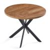 Table Leg Only!! Easy-Assembly Round Dining Table,Coffee Table for Cafe/Bar Kitchen Dining Office - as Pic
