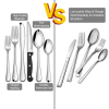 48-Pieces Silverware Set Stainless Steel Flatware Cutlery Utensil Set Spoons - Kosbon