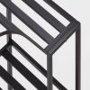 Small Space Storage Cabinet Black Metal - Brightroom - Black