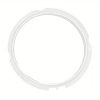 1pc Silicone Sealing Ring For Instant Pot; 3 Quart; 5 & 6 Quart; 8 Quart; Instant Pot Gasket; Replacement Rubber Seals - Transparent - 8qt