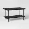 Wood and Metal Coffee Table - Room Essentials - Black