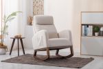 COOLMORE living room Comfortable rocking chair living room chair - as Pic