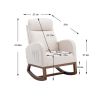 COOLMORE living room Comfortable rocking chair living room chair - as Pic