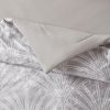 5 Piece Crushed Velvet Comforter Set - as Pic