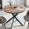 Table Leg Only!! Easy-Assembly Round Dining Table,Coffee Table for Cafe/Bar Kitchen Dining Office - as Pic
