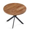 Table Leg Only!! Easy-Assembly Round Dining Table,Coffee Table for Cafe/Bar Kitchen Dining Office - as Pic