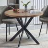 Table Leg Only!! Easy-Assembly Round Dining Table,Coffee Table for Cafe/Bar Kitchen Dining Office - as Pic