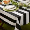 Outdoor Patio Table Decor Tablecloth with Zipper 60 Inch Round - As pic show - Style C