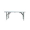 4' Folding Banquet Table Off-White - Plastic Dev Group - White