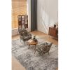 Modern Mid Century Chair velvet Sherpa Armchair for Living Room Bedroom Office Easy Assemble - Velvet - Black
