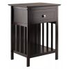 Marcel Accent Table Coffee Finish - Brown